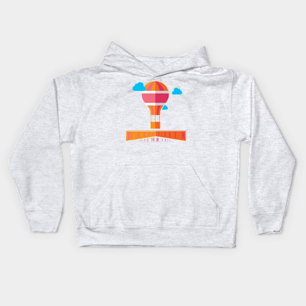 BALLOON OF DREAM Kids Hoodie by teesmastery